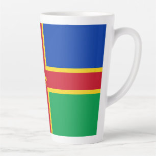Drapeau du Lincolnshire Latte Mug