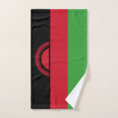 Drapeau du Malawi (Serviette à main)
