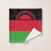 Drapeau du Malawi (Gant de toilette)
