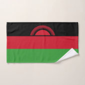 Drapeau du Malawi (Serviette à main)