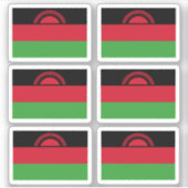 Drapeau du Malawi - collection Sticker (Devant)