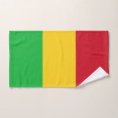 Drapeau du Mali (Serviette à main)