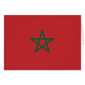 Drapeau du Maroc (Devant horizontal)