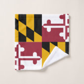 Drapeau du Maryland (Gant de toilette)