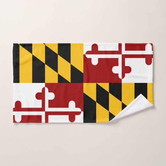 Drapeau du Maryland (Serviette à main)