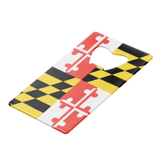 Drapeau du MARYLAND (Devant Angle)
