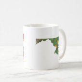 Drapeau du Maryland + Tasse de carte (Devant droit)