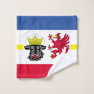 Drapeau du Mecklembourg-Poméranie occidentale ling
