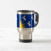 Drapeau du Merionethshire Travel Mug (Devant droit)