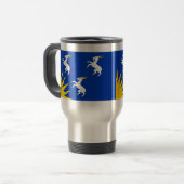 Drapeau du Merionethshire Travel Mug (Devant gauche)