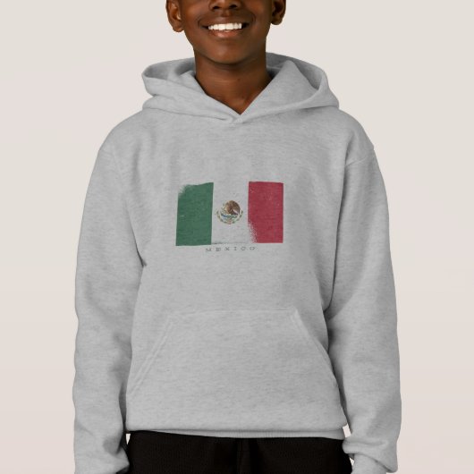Drapeau du Mexique Style Grunge (Devant)