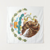 Drapeau du Mexique Tapisserie (Devant (Horizontal))