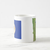 Drapeau du Minnesotan + Mug Carte (Centre)
