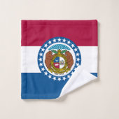 Drapeau du Missouri (Gant de toilette)
