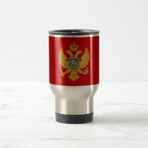Drapeau du Monténégro Voyage / Mug de navette