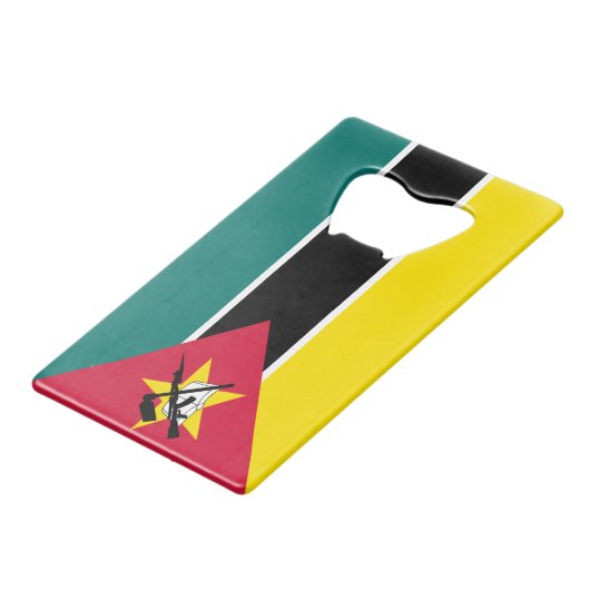 Drapeau du Mozambique (Dos Angle)