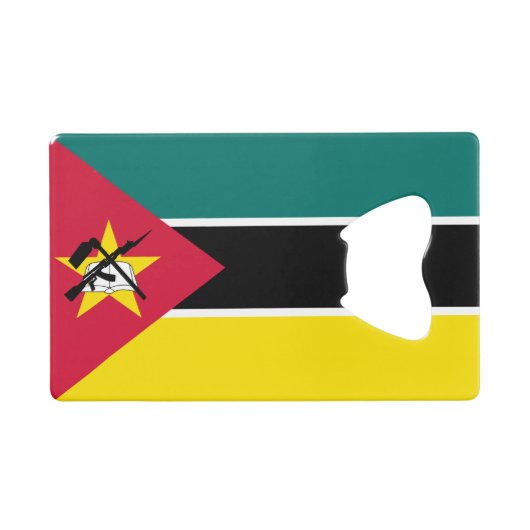 Drapeau du Mozambique (Devant (Horizontal))