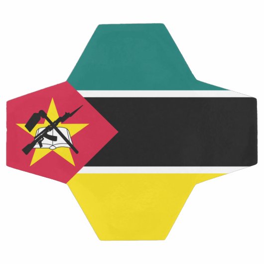 Drapeau du Mozambique (Plat)