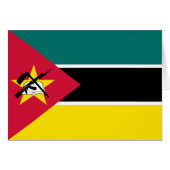 Drapeau du Mozambique (Devant horizontal)