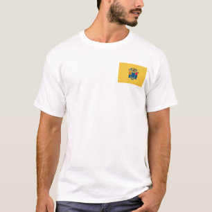 Drapeau du New Jersey + T-shirt Carte