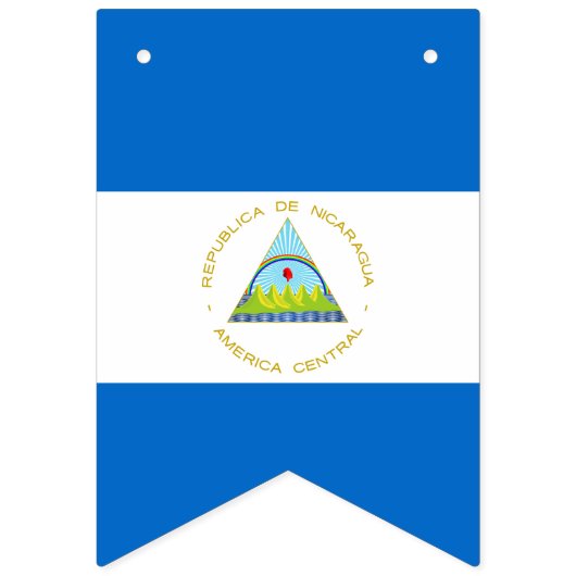 Drapeau du Nicaragua (Deuxième drapeau)