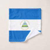 Drapeau du Nicaragua (Gant de toilette)