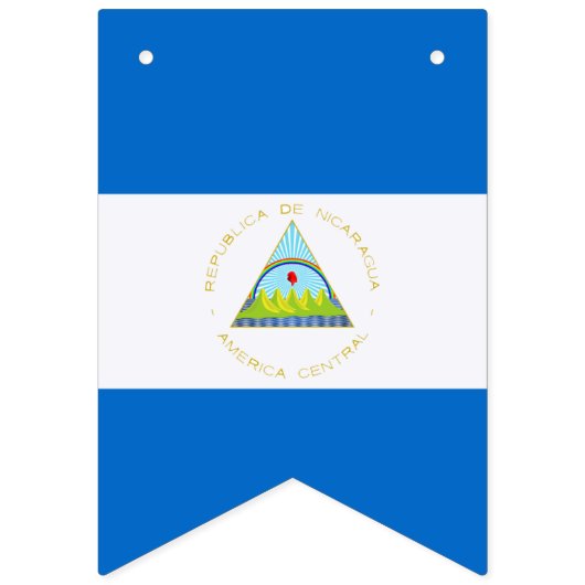 Drapeau du Nicaragua (Deuxième drapeau)