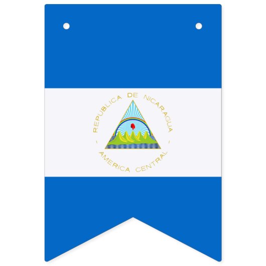 Drapeau du Nicaragua (Premier drapeau)