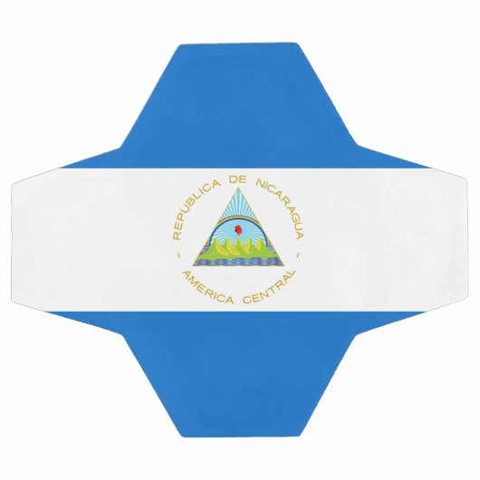 Drapeau du Nicaragua (Plat)
