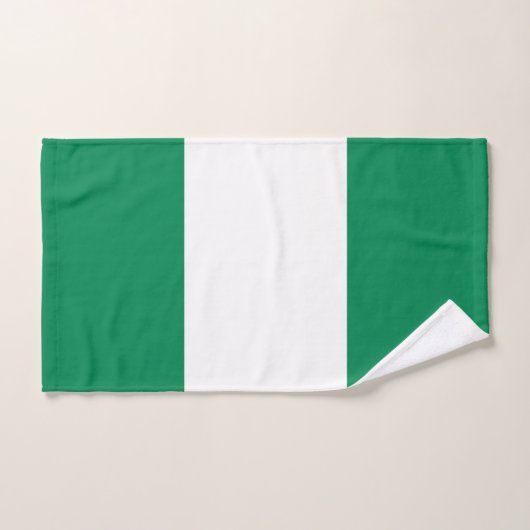Drapeau du Nigéria (Serviette à main)