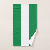 Drapeau du Nigeria (Serviette à main)