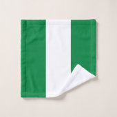 Drapeau du Nigeria (Gant de toilette)
