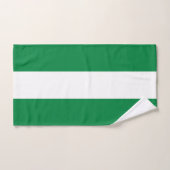 Drapeau du Nigeria (Serviette à main)