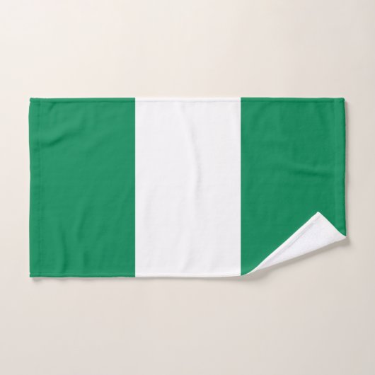 Drapeau du Nigéria (Serviette à main)