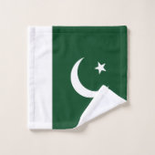 Drapeau du Pakistan (Gant de toilette)