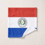Drapeau du Paraguay (Gant de toilette)