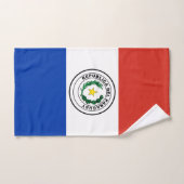 Drapeau du Paraguay (Serviette à main)