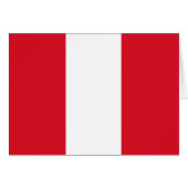 Drapeau du Pérou (Devant horizontal)