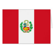 Drapeau du Pérou (Devant horizontal)