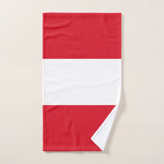 Drapeau du Pérou (Serviette à main)