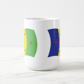 Drapeau du peuple Ogoni Mug (Centre)