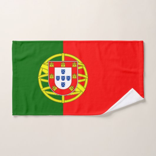 Drapeau du Portugal (Serviette à main)