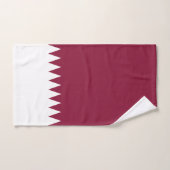 Drapeau du Qatar (Serviette à main)