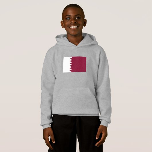 Drapeau du Qatar (Devant entier)