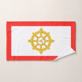 Drapeau du Royaume de Sikkim (Serviette à main)
