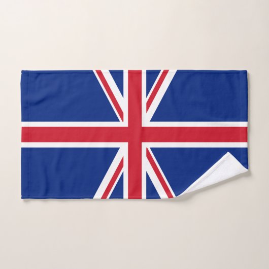 Drapeau du Royaume-Uni (Serviette à main)