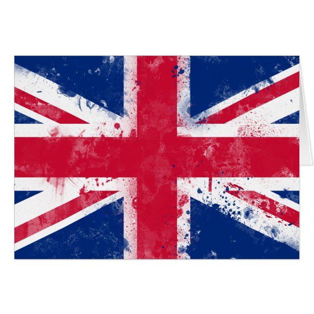 Drapeau du Royaume-Uni ou de l'Union Jack (Devant horizontal)