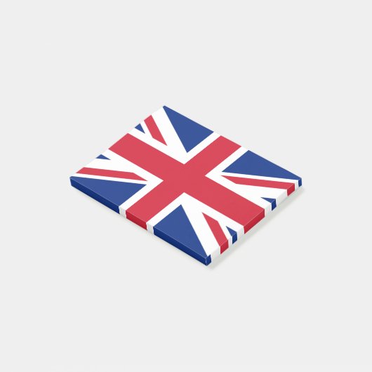 Drapeau du Royaume-Uni Post-it® Notes (Incliné)