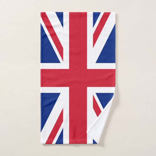 Drapeau du Royaume-Uni R-U (Serviette à main)