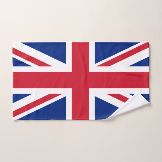Drapeau du Royaume-Uni Union Jack (Serviette à main)